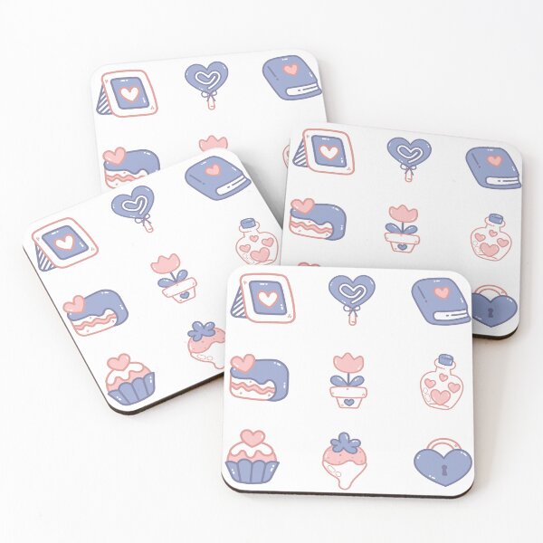 Item preview, Minimalist and elegant illustrations for Valentines Day designed and sold by huape.