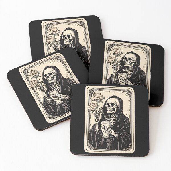 Item preview, Skeleton Tarot Card  designed and sold by Chill-Wave.