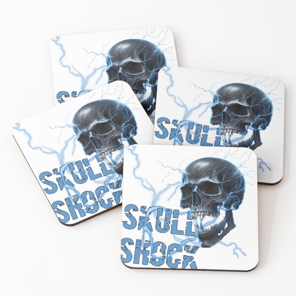 Item preview, Skull Shock designed and sold by NickTaroDesign.