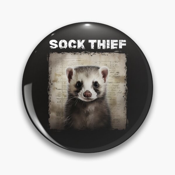 Item preview, Ferret Owner | Sock Thief Mugshot Funny Ferrets designed and sold by Monster  Merch.