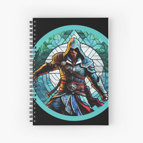 Item preview, Assassin's Creed Eivor Portrait Stained Glass designed and sold by FanArtisan.