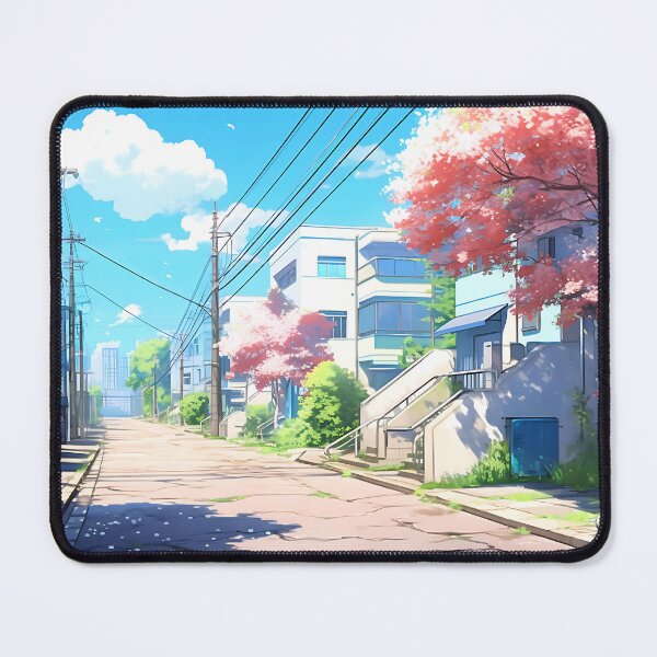 Artikelvorschau, Cherry Blossom Tokyo Street 2 – Anime Wallpaper entworfen und verkauft von KAIGAME Art.