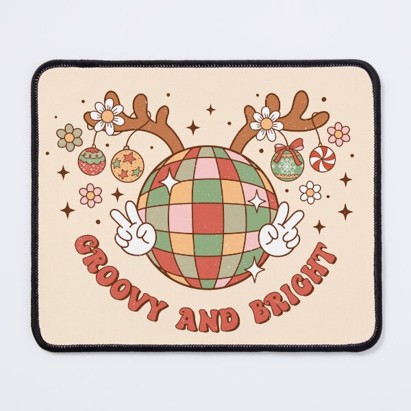 Item preview, Groovy and Bright Retro Christmas designed and sold by mariejosee22.