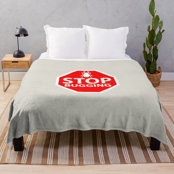Item preview, stop bugging, stop sign designed and sold by GodsOfArt.