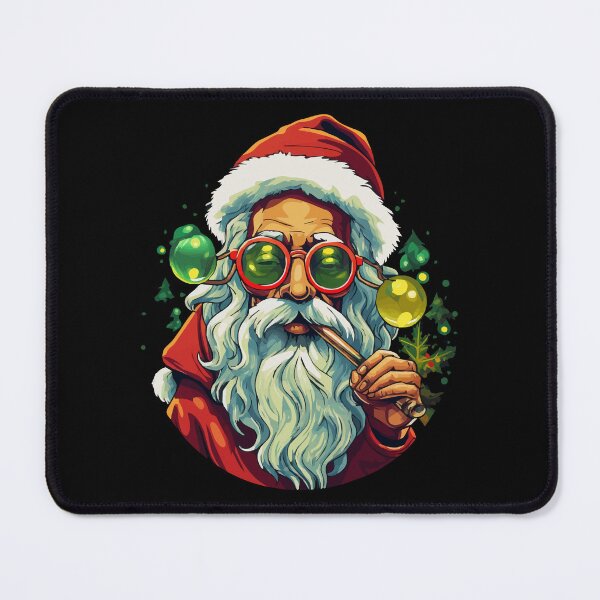 Item preview, Hippie Santa Clause with Funky Round Sunglasses Illustration designed and sold by ajmatos.
