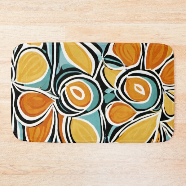 Item preview, Autumn Abstract Floral seamless Motif designed and sold by wolfer21.