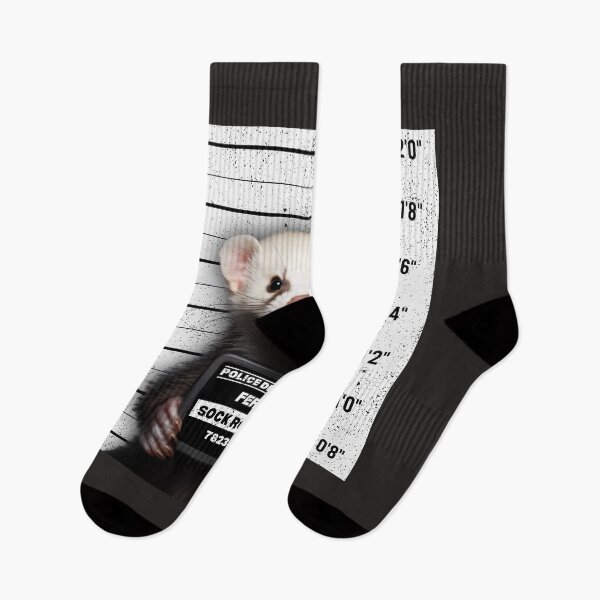 Item preview, Ferret Owner | Sock Thief Mugshot Funny Ferrets designed and sold by Monster  Merch.