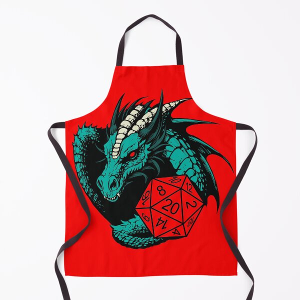 Item preview, DND Dragon with 20 Sided Dice BG3 designed and sold by Craftventuring.