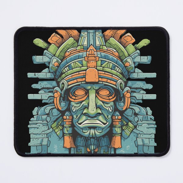 Item preview, Aztec Idol mask designed and sold by Hisirdoux.