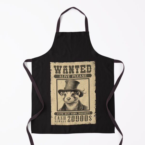 Item preview, Ferret Owner | Wanted Poster Sock Thief Funny Ferrets designed and sold by Monster Merch.