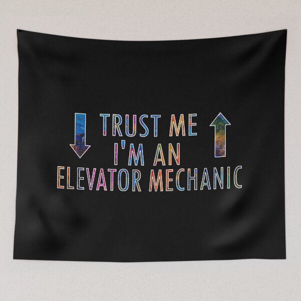 Item preview, trust me I am an elevator mechanic designed and sold by sednalafandy79.