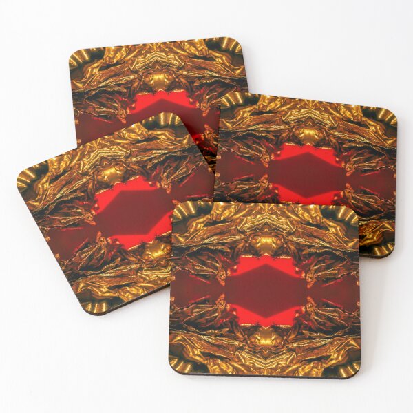 Item preview, Molten Golden Lava Liquid Magma Pattern designed and sold by TrishAbyss.