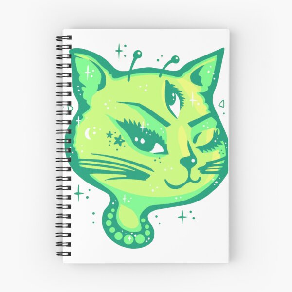 Item preview, Alien Winking Cat designed and sold by Batata-7m7.