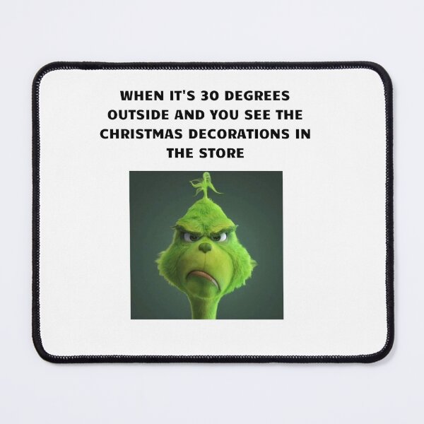 Item preview, Grinch Meme designed and sold by Becooldesing.