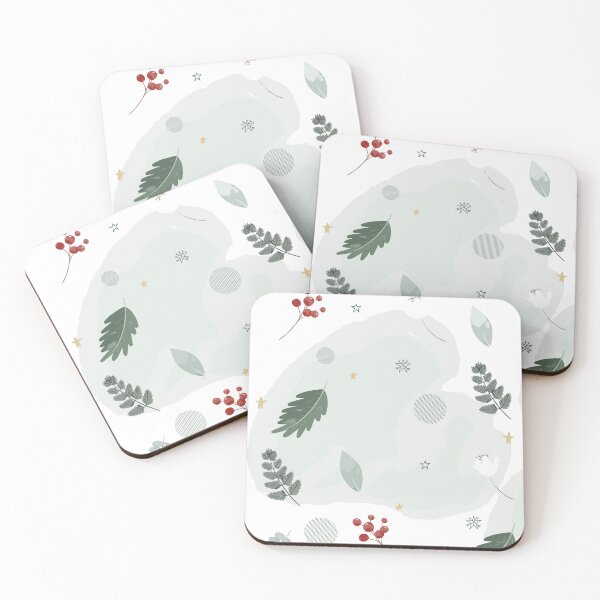 Item preview, floral leaves watercolor art design designed and sold by TRIO-STORE.
