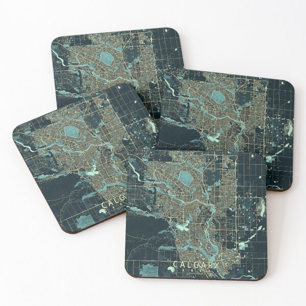 Item preview, Calgary City Map of Canada - Summer designed and sold by deMAP.