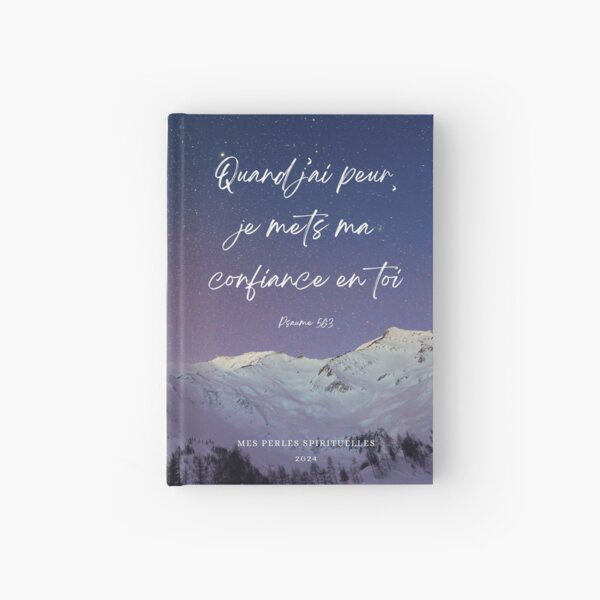Item preview, 2024 | Quand j’ai peur, je mets ma confiance en toi | Psaume 56:3 designed and sold by JWBonneNouvelle.