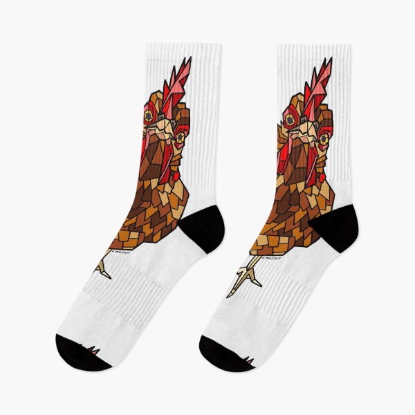 Item preview, Stained glass style chicken designed and sold by Kendra Malcolm.