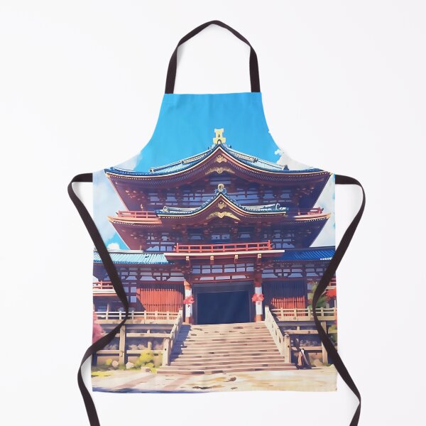 Item preview, Japanese Temple – Anime Wallpaper designed and sold by KAIGAME Art.