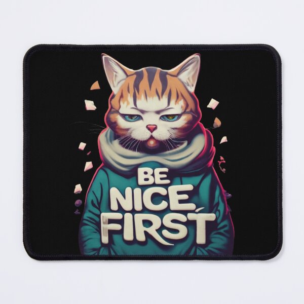 Item preview, Cat be nice first designed and sold by LuckyFamily.