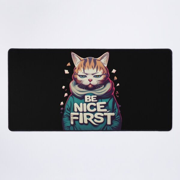 Item preview, Cat be nice first designed and sold by LuckyFamily.