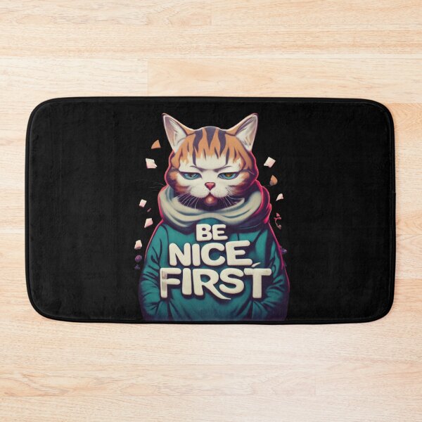 Item preview, Cat be nice first designed and sold by LuckyFamily.
