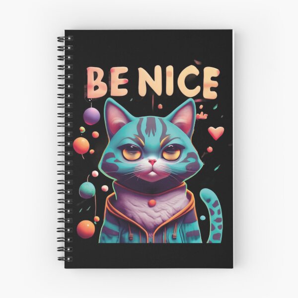 Item preview, Cat be nice, cat cult designed and sold by LuckyFamily.