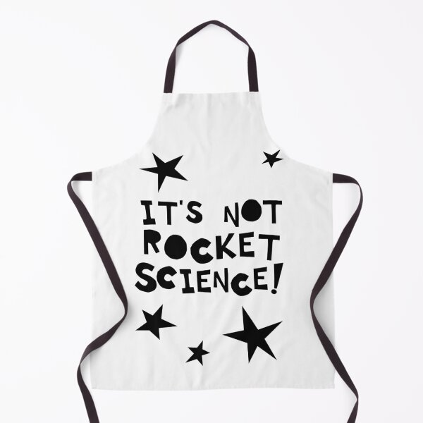 Item preview, It’s Not Rocket Science! (Black) designed and sold by GabriellaWilde.