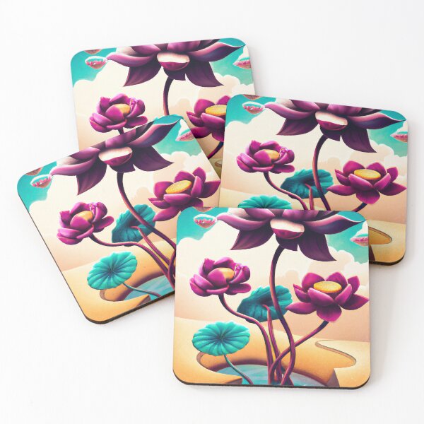 Item preview, Purple Lotus Oasis designed and sold by MSRART.