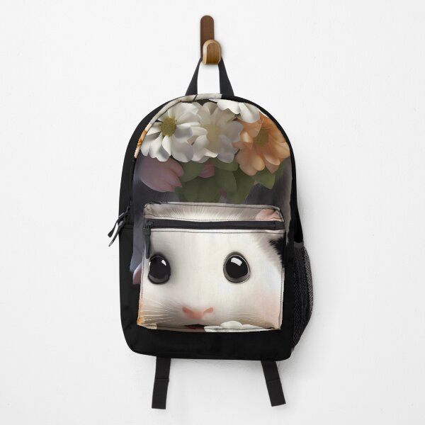 Item preview, Sweet hamster with flowers for that special one designed and sold by Linework Studio.