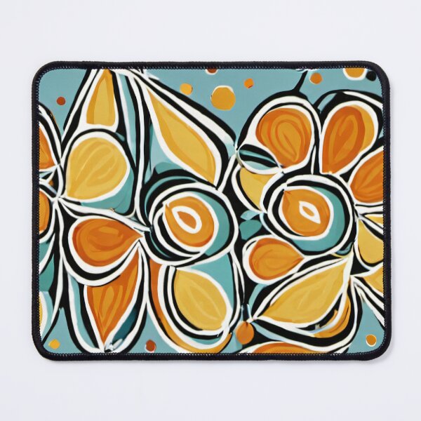 Item preview, Autumn Abstract Floral seamless Motif designed and sold by wolfer21.