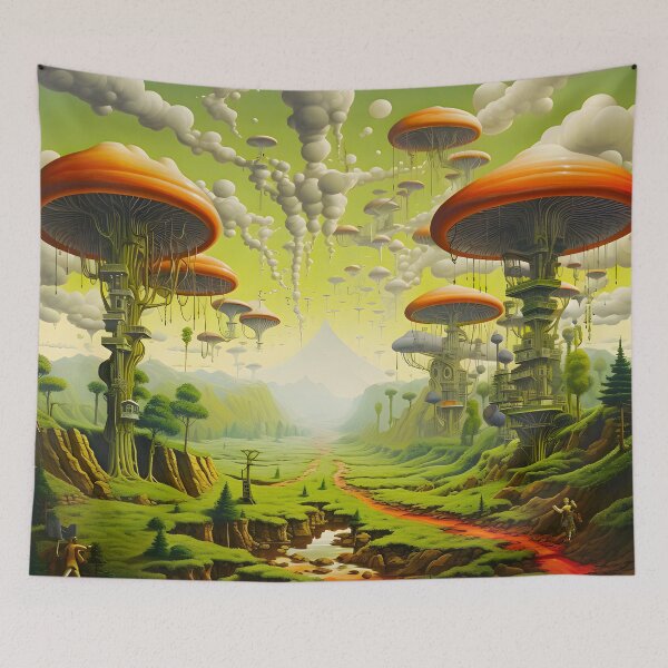 Item preview, World of mushrooms designed and sold by Creativ-Queen.