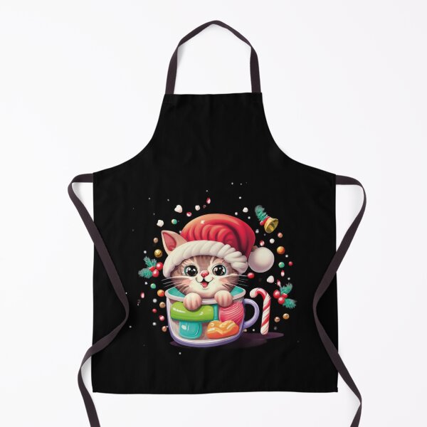 Artikelvorschau, Weihnachtskätzchen in einer Tasse entworfen und verkauft von LuckyFamily.