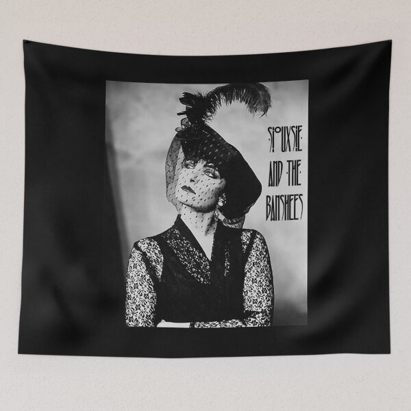 Item preview, Siouxsie and the Banshees - Glamour Shot in Black and White designed and sold by litmusician.