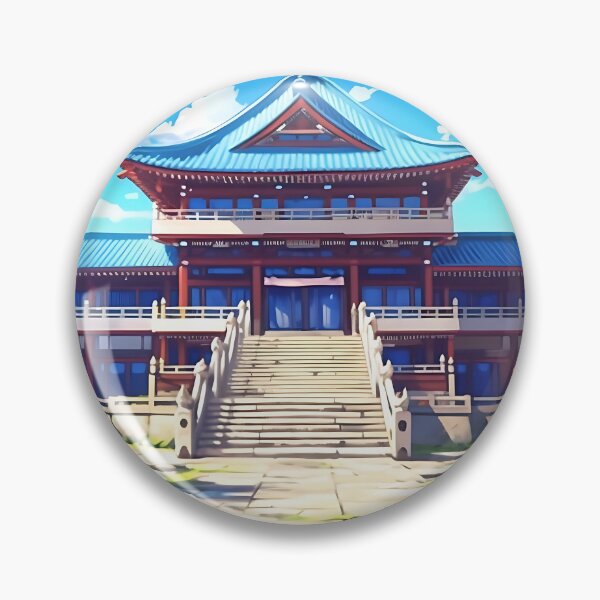 Artikelvorschau, Japanese Temple 2 – Anime Wallpaper entworfen und verkauft von KAIGAME Art.