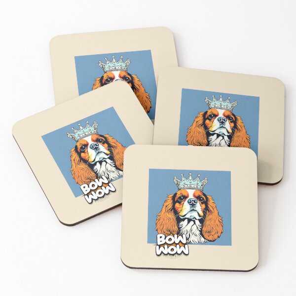 Item preview,  Cavalier King Charles Spaniel Blue Crown designed and sold by stargazerhill.