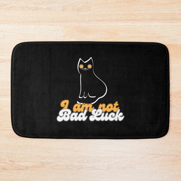 Item preview, I am not bad luck. Black cat  designed and sold by EdytaGister.