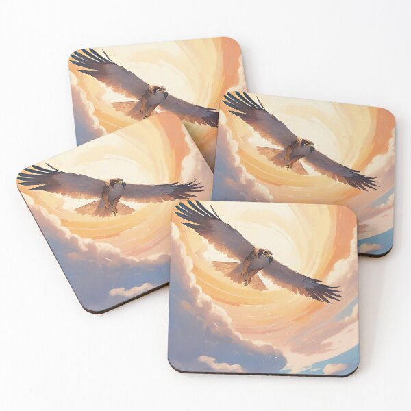 Item preview, falcon soaring in the sky designed and sold by Bilisik.