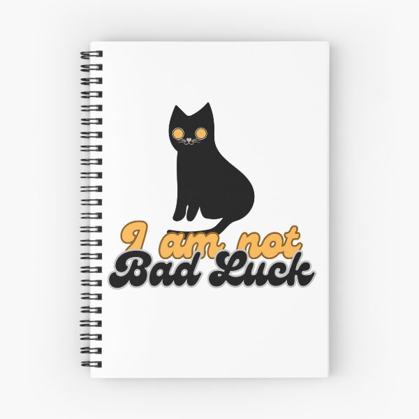 Item preview, I am not bad luck. Black cat  designed and sold by EdytaGister.