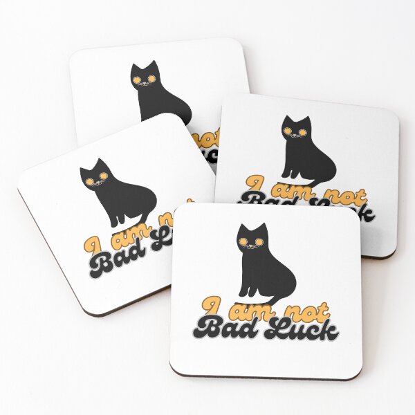 Item preview, I am not bad luck. Black cat  designed and sold by EdytaGister.