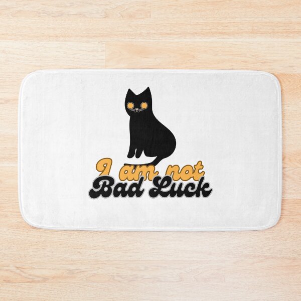 Item preview, I am not bad luck. Black cat  designed and sold by EdytaGister.