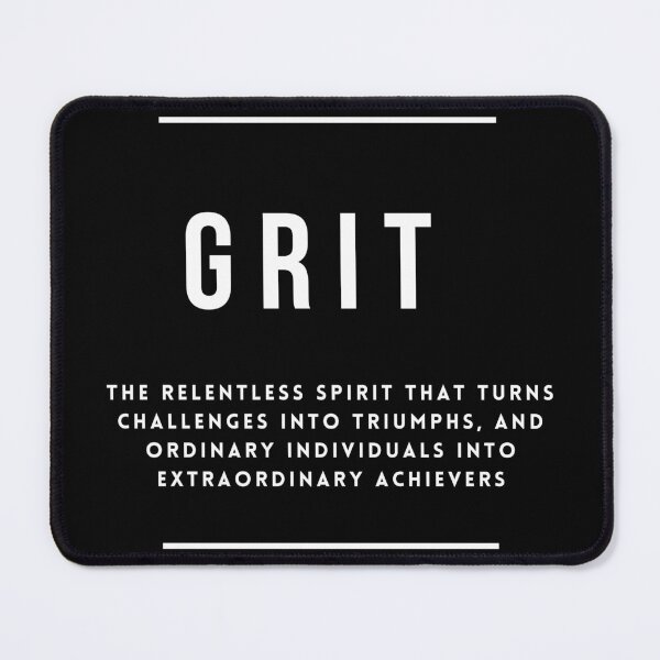 Item preview, Grit Motivational Inspirational Definition Quote Sign Words designed and sold by CanvasInspire.