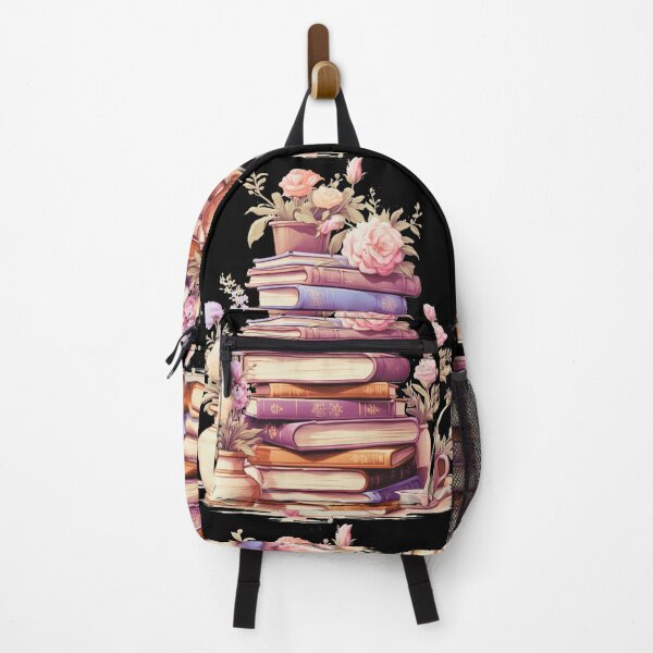 Item preview, Bookworm and Flower Art: Blooming Book Lover Gift designed and sold by Thanatphak Tansakul.