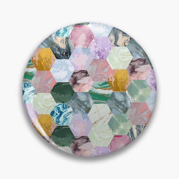 Item preview, Marbles and Honeycomb Pattern designed and sold by Ellimade.