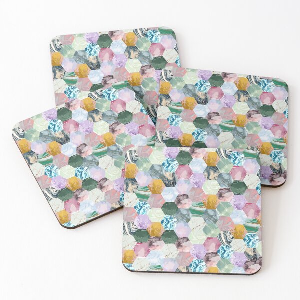 Item preview, Marbles and Honeycomb Pattern designed and sold by Ellimade.