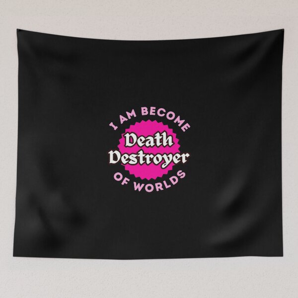 Item preview, Barbenheimer I am become death, destroyer of worlds parody designed and sold by ArtistriWear.