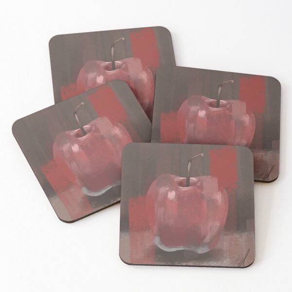 Item preview, Apple Painting designed and sold by Lily Mailloux.