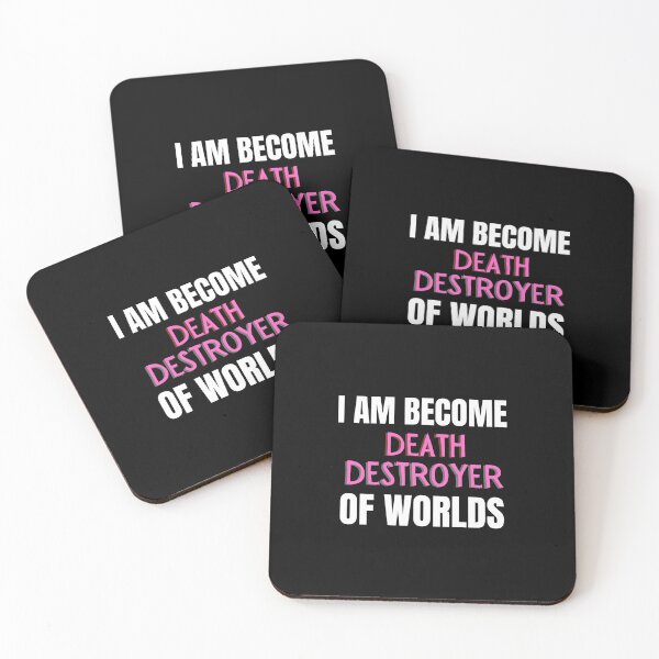 Item preview, Heimer's I am become death destroyer of worlds Parody designed and sold by ArtistriWear.