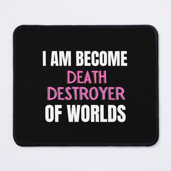 Item preview, Heimer's I am become death destroyer of worlds Parody designed and sold by ArtistriWear.