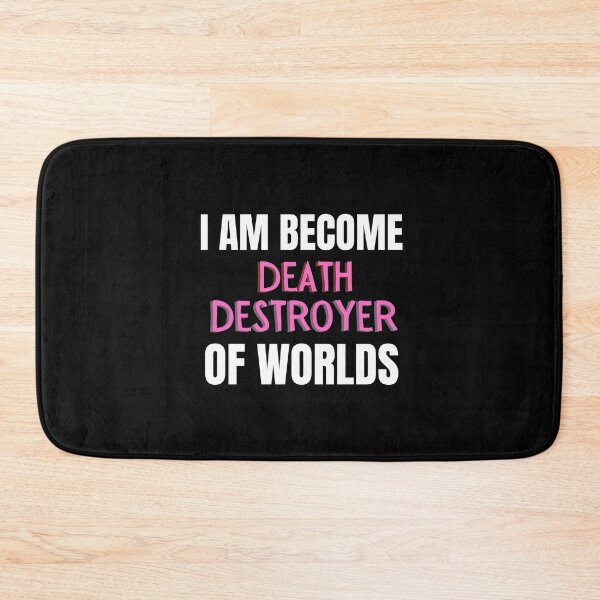 Item preview, Heimer's I am become death destroyer of worlds Parody designed and sold by ArtistriWear.